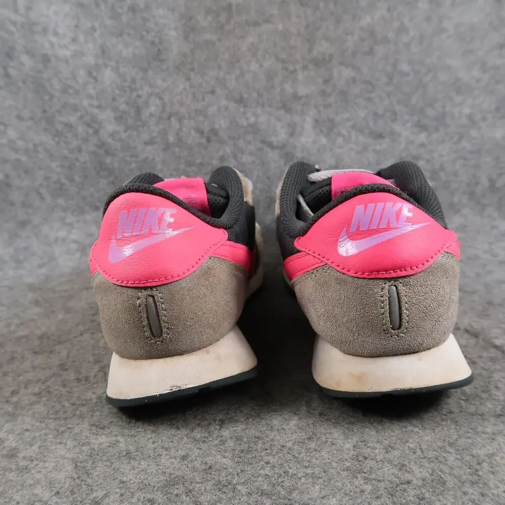 Nike Shoes Kids 4Y Athletic Trainers Casual Sneaker Valiant GS Grey Pink Lace Up